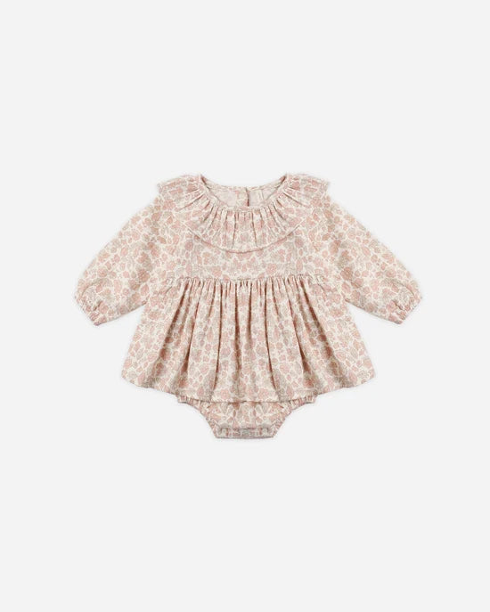 QUINCY MAE THALIA ROMPER - PINK BLOSSOM