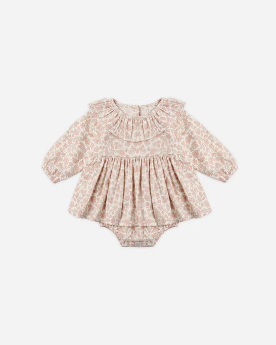 QUINCY MAE THALIA ROMPER - PINK BLOSSOM