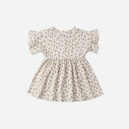 QUINCY MAE BAMBOO BABYDOLL DRESS - WILDFLOWER