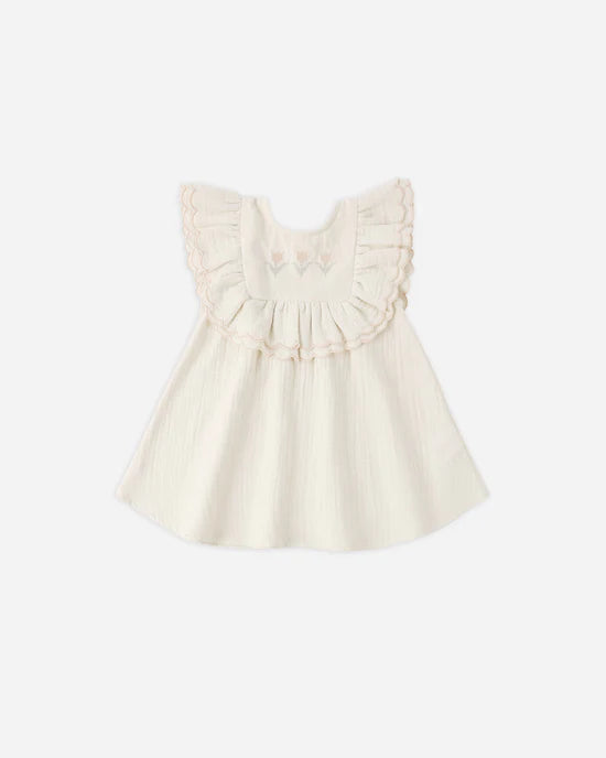 QUINCY MAE LULU DRESS - NATURAL