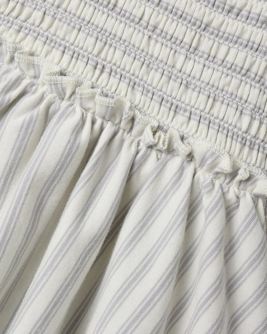 QUINCY MAE LAINEY ROMPER - CLOUD STRIPE