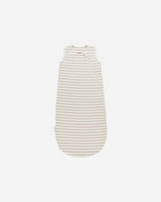 QUINCY MAE JERSEY SLEEP BAG - GREY STRIPE