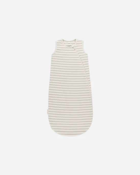 QUINCY MAE JERSEY SLEEP BAG - GREY STRIPE