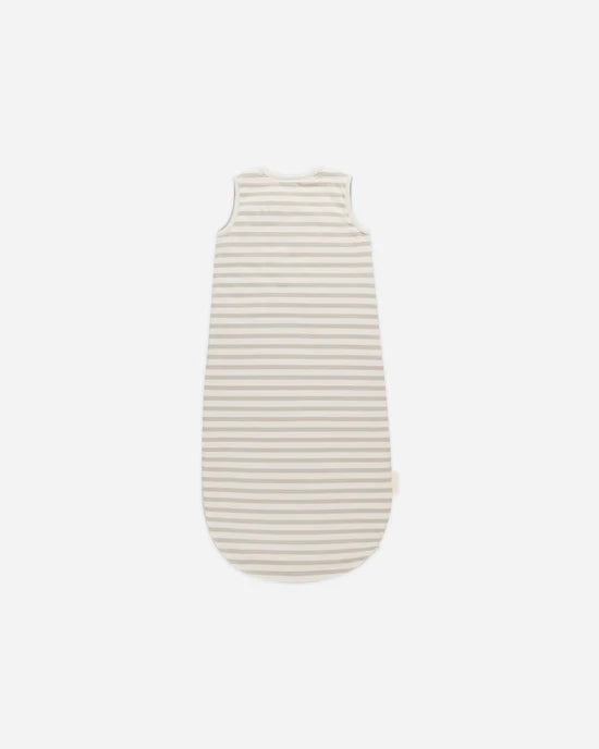 QUINCY MAE JERSEY SLEEP BAG - GREY STRIPE