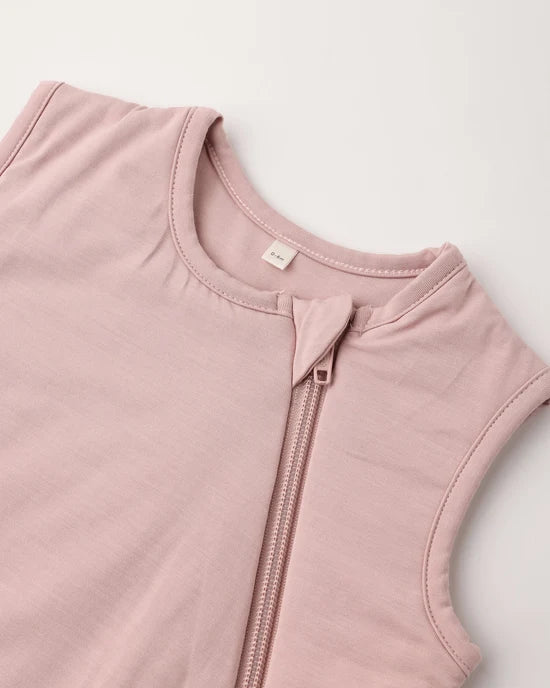 QUINCY MAE BAMBOO SLEEP SACK - DUSTY ROSE