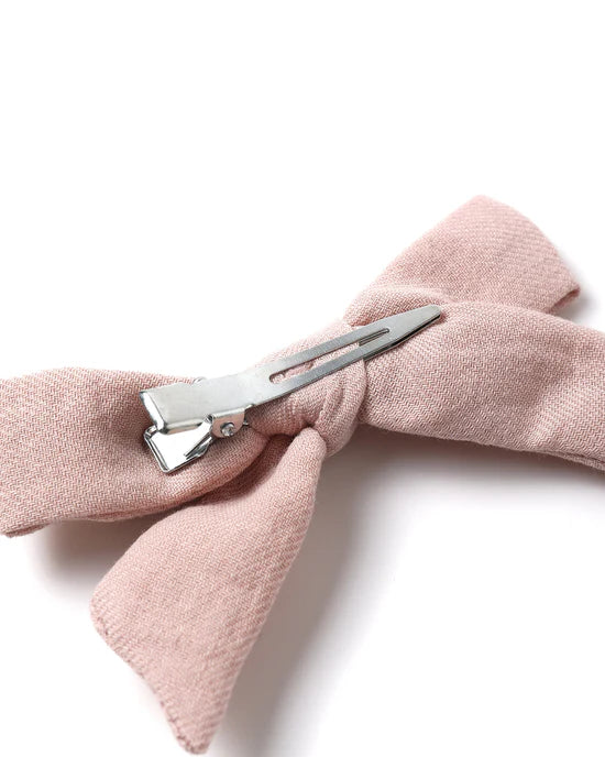 QUINCY MAE SET OF 3 BOW CLIPS - POPPY