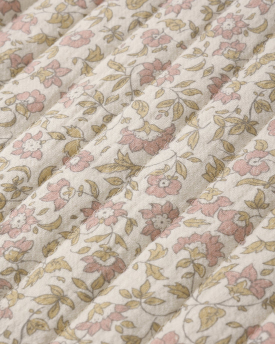 QUINCY MAE DIAPER BAG + CHANGING MAT - WILDFLOWER