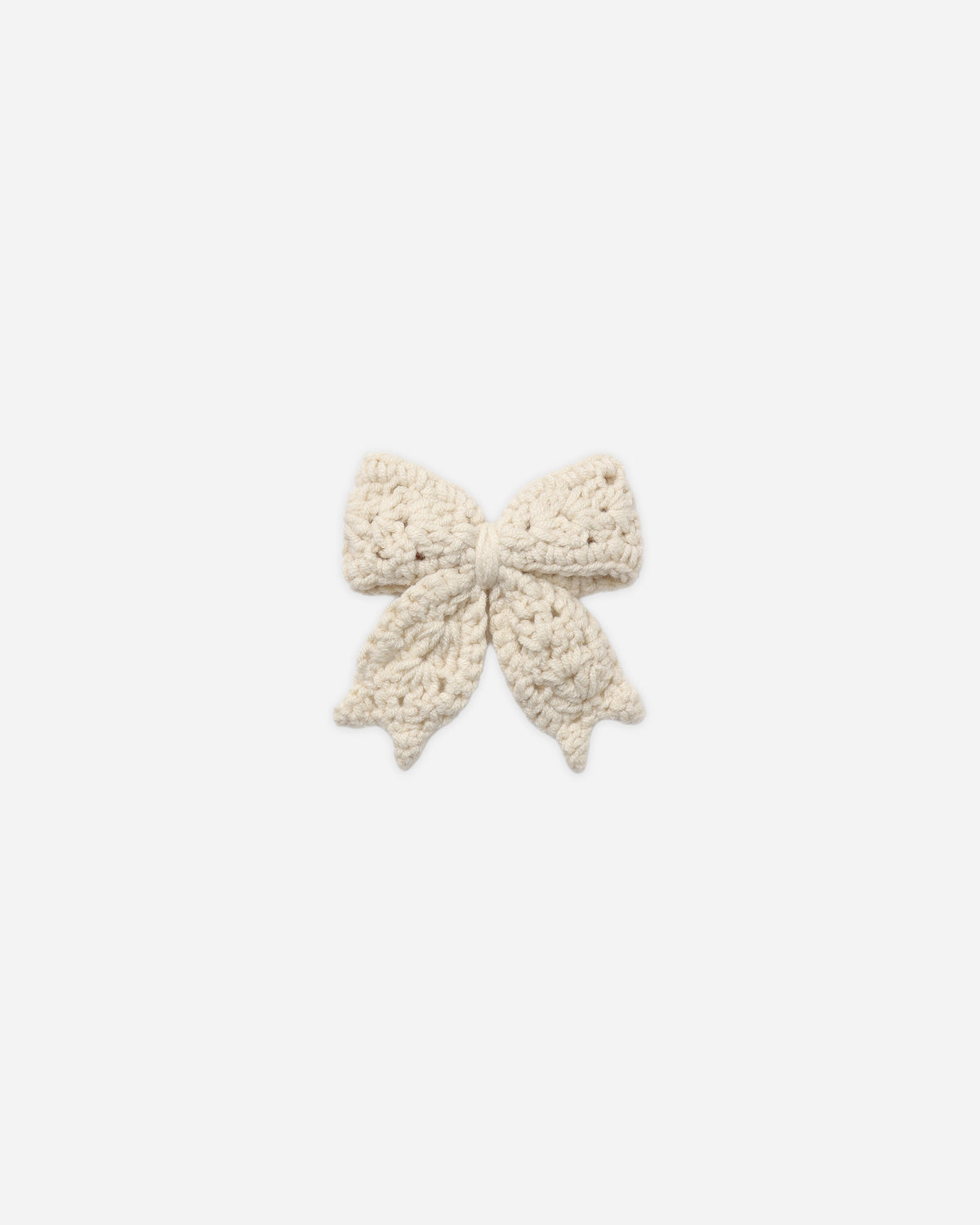 QUINCY MAE CROCHET BOW - NATURAL