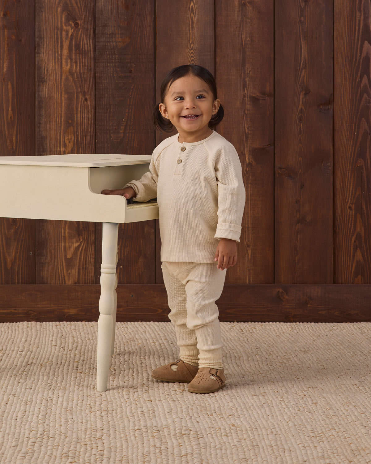 QUINCY MAE LEGGING - NATURAL
