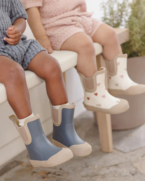 QUINCY MAE RAIN BOOTS - OCEAN