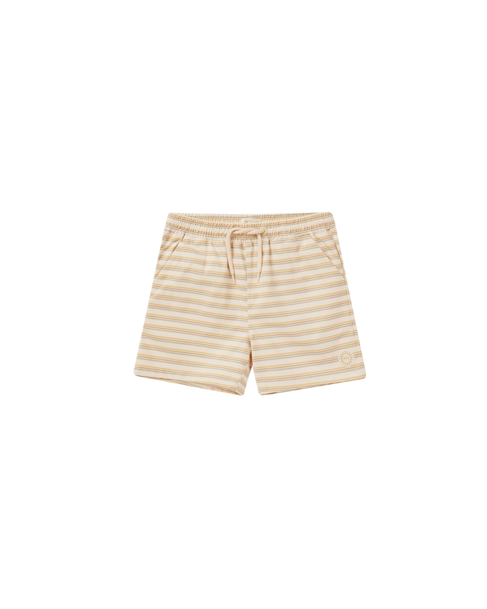 RYLEE + CRU BOARD SHORT - VINTAGE STRIPE