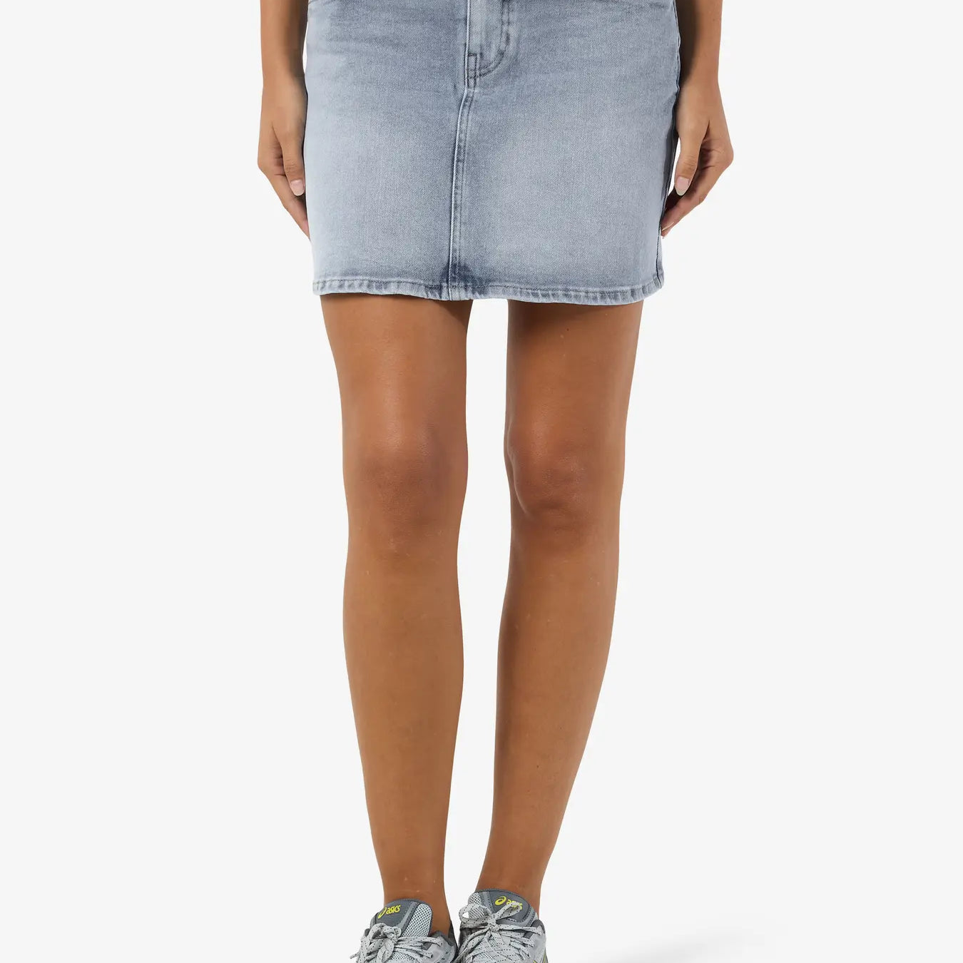 NM YOLANDA DENIM SKIRT - LIGHT BLUE DENIM