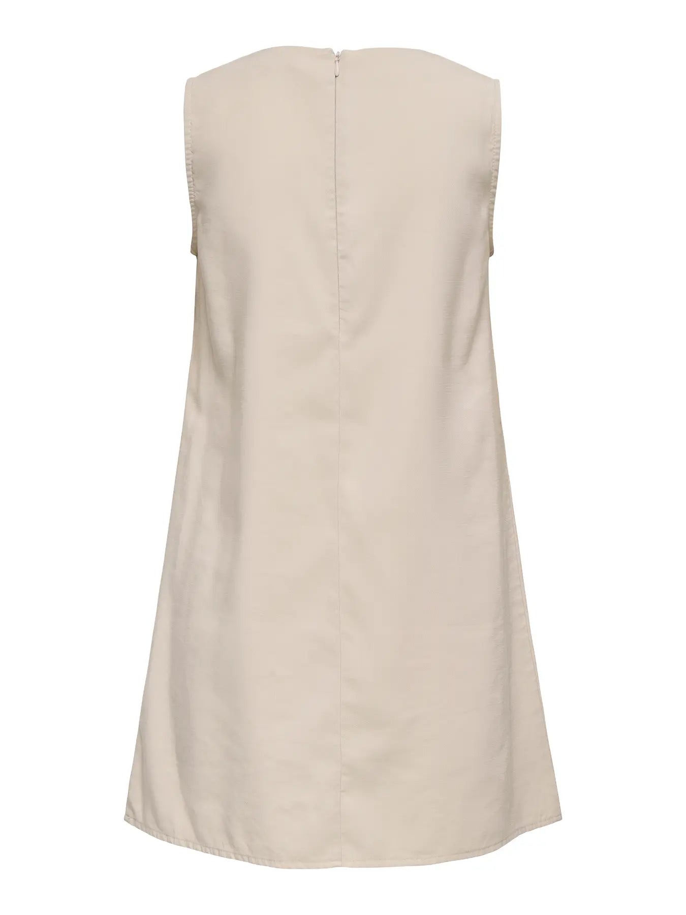ONLY LARIS SL SHORT DRESS - PUMICE STONE