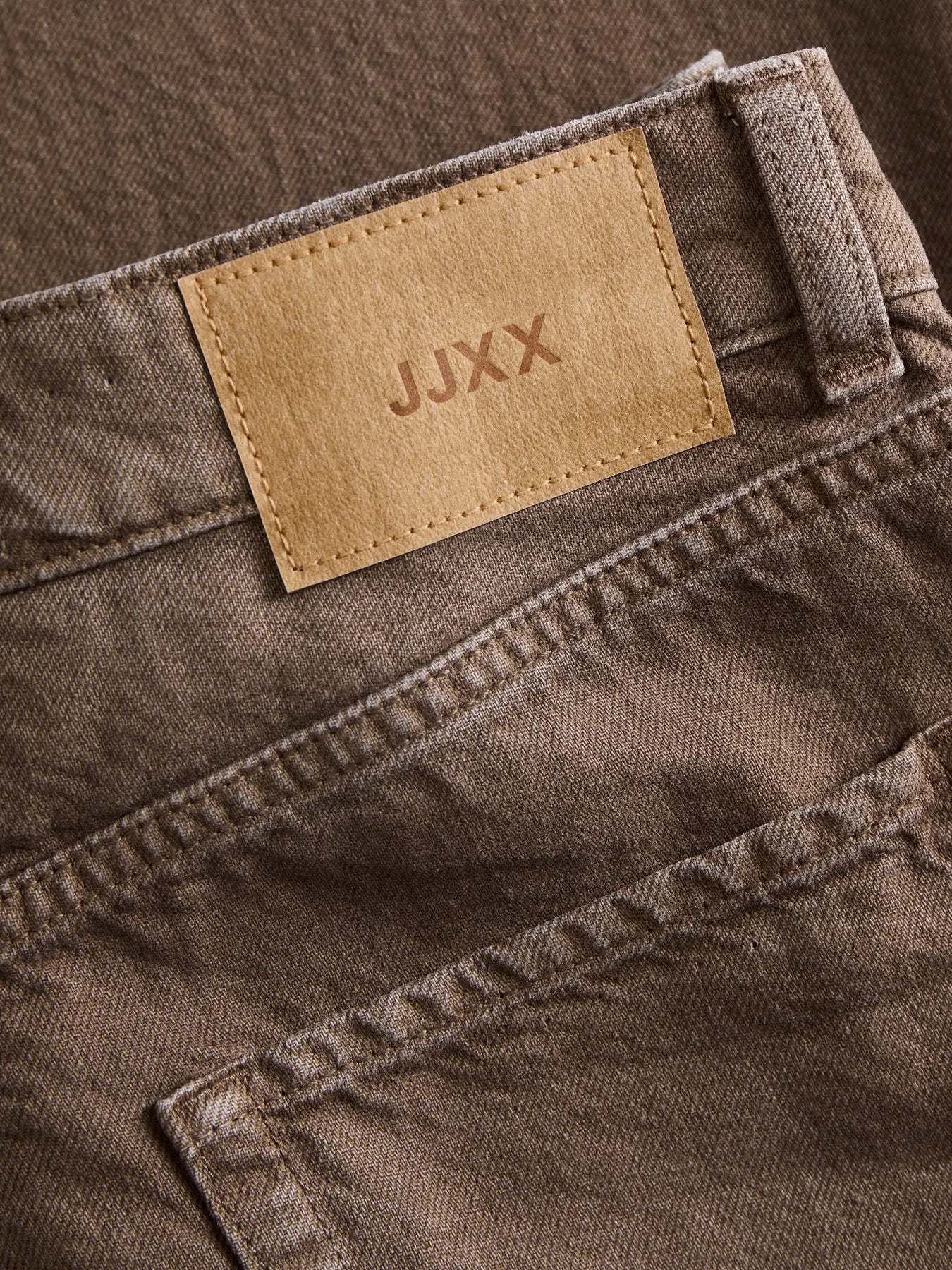 JJXX TOKYO WIDE JEANS - CHOCOLATE BROWN