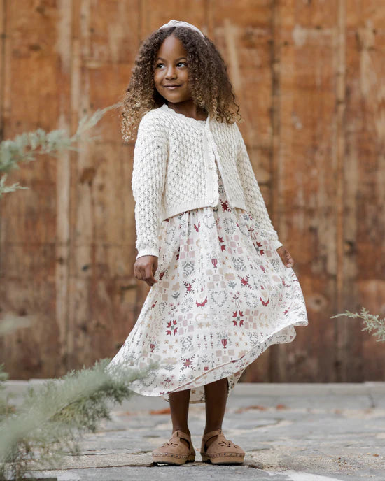 RYLEE + CRU ELLA CARDIGAN - NATURAL