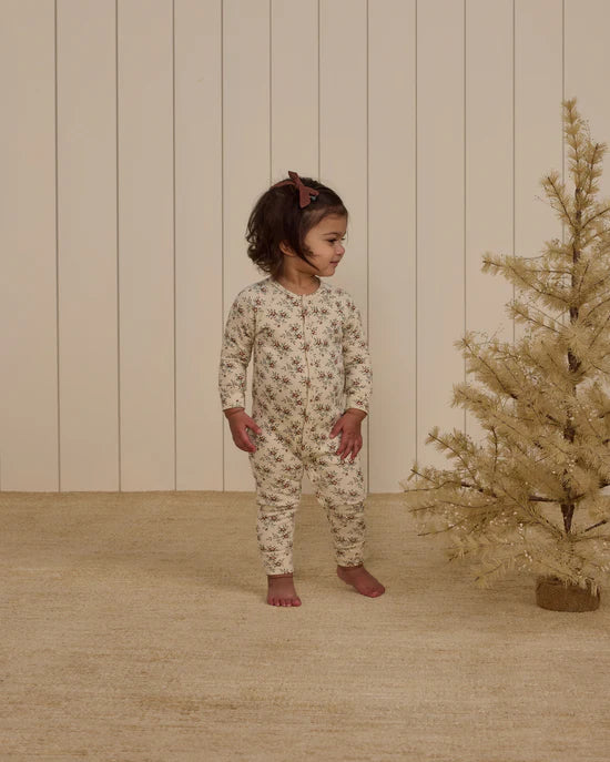 RYLEE + CRU LONG JOHN PJS - HOLIDAY BLOOM