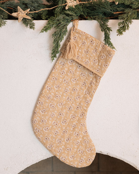 RYLEE + CRU CHRISTMAS STOCKING - GOLDEN FIELDS
