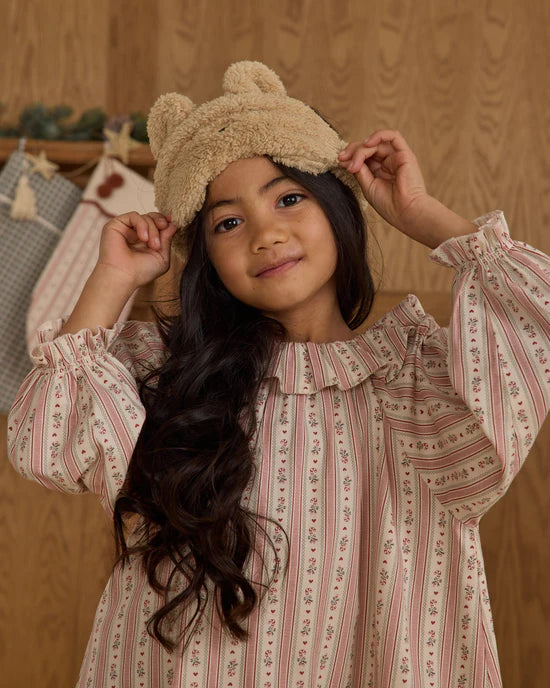 RYLEE + CRU GIRLS NIGHTGOWN - CANDY CANE STRIPE