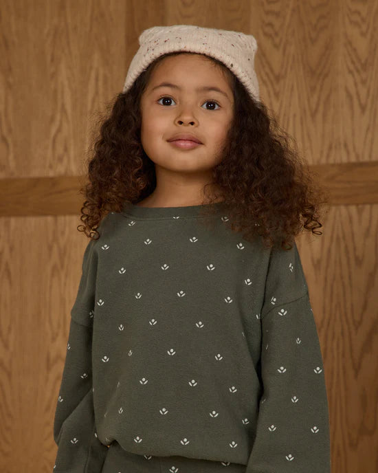 RYLEE + CRU SPONGEY SET - EVERGREEN DITSY