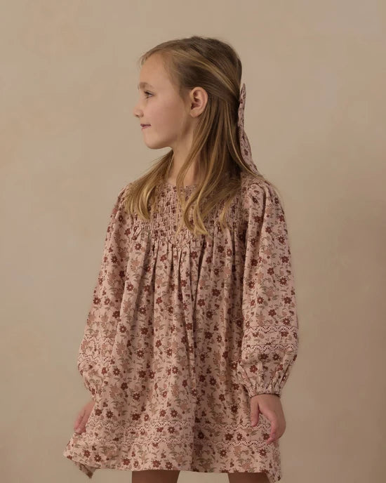 RYLEE + CRU SELENE DRESS - PINK FLORAL