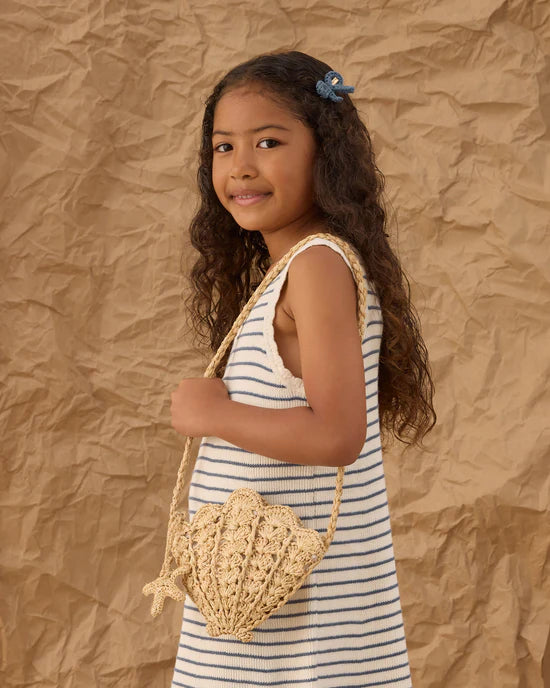 RYLEE + CRU CROCHET BOW CLIPS - MARINE