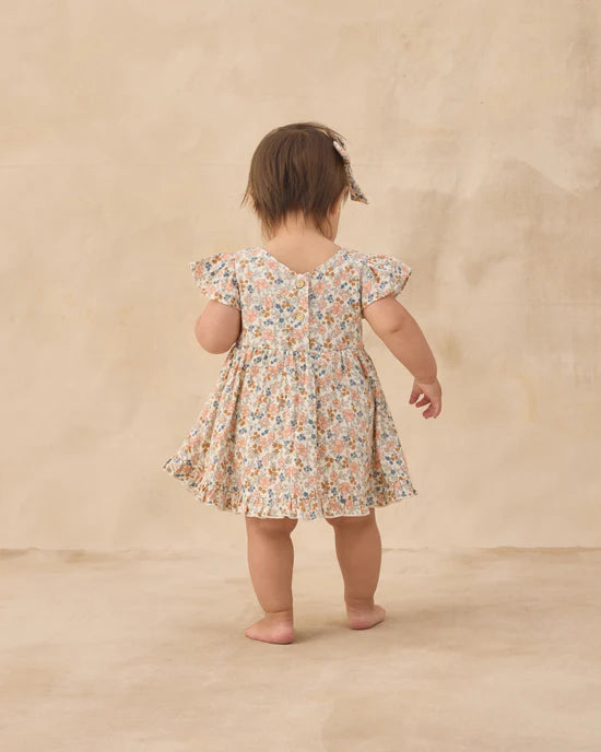 RYLEE + CRU LILA DRESS - FLOWER FIELD