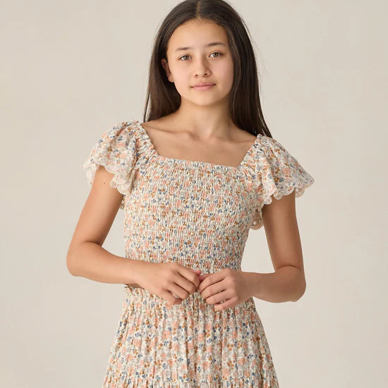 RYLEE + CRU ZAYLA TOP - FLOWER FIELD