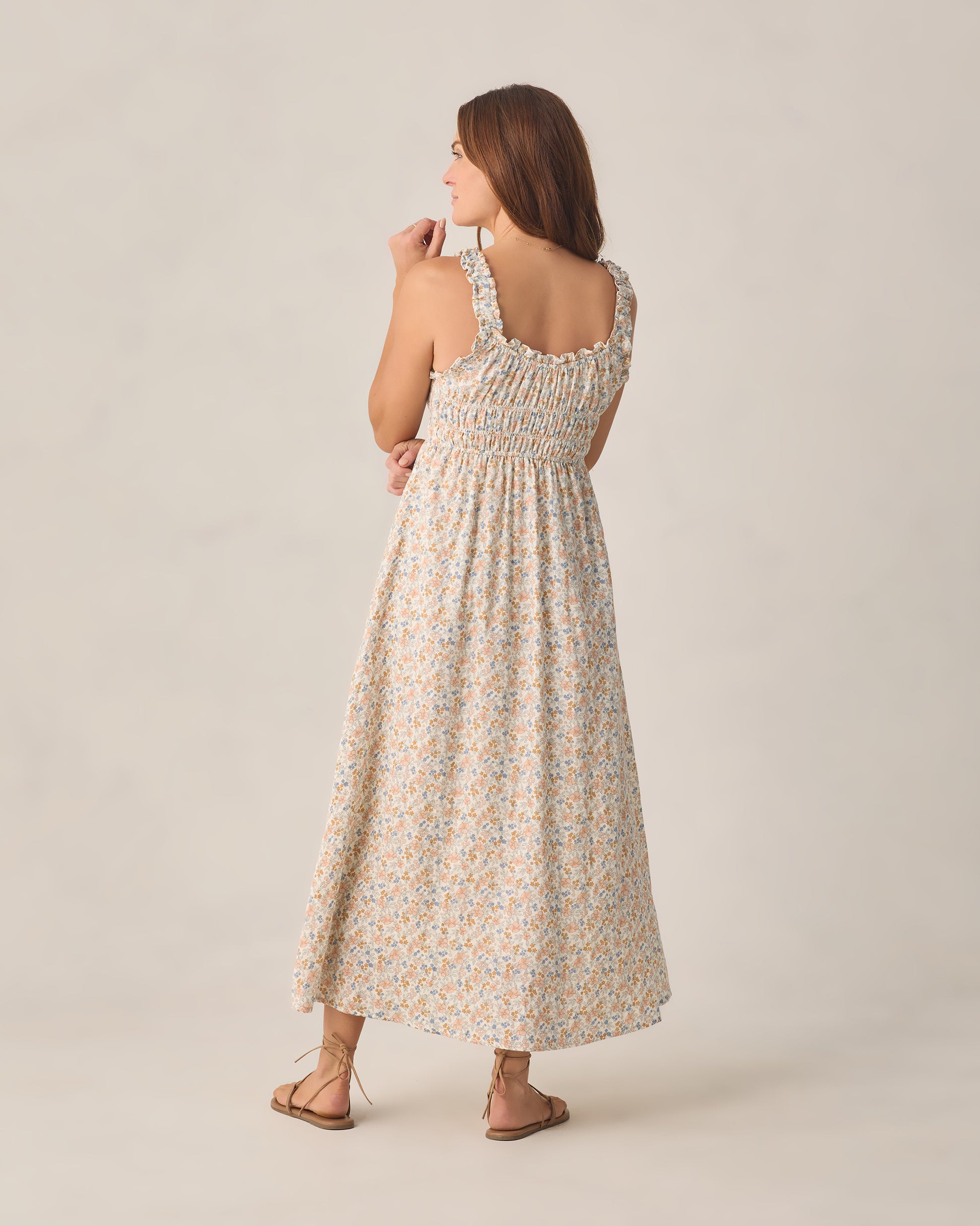 RYLEE + CRU JANE DRESS - FLOWER FIELD