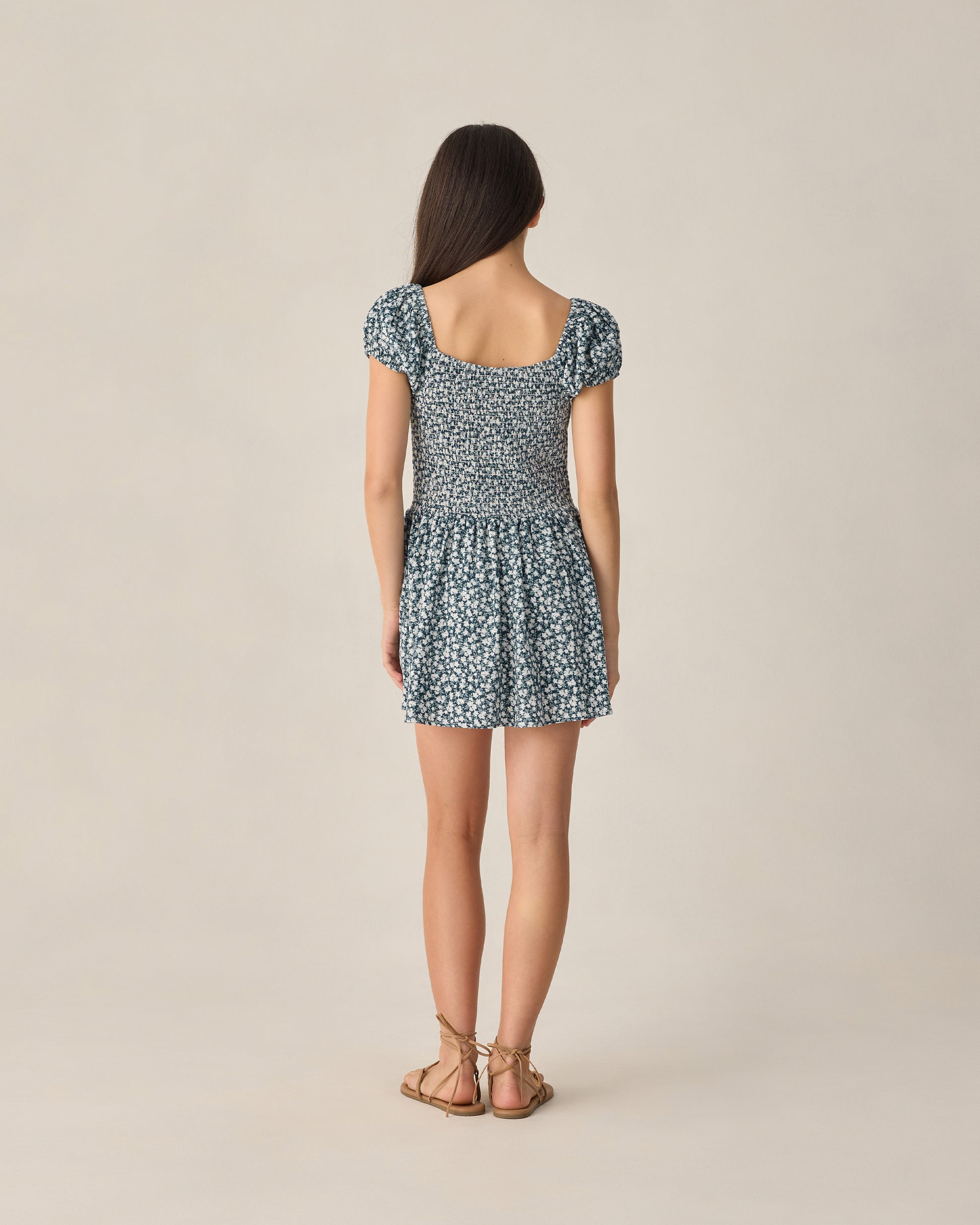 RYLEE + CRU ALEX DRESS - NAVY FLORAL
