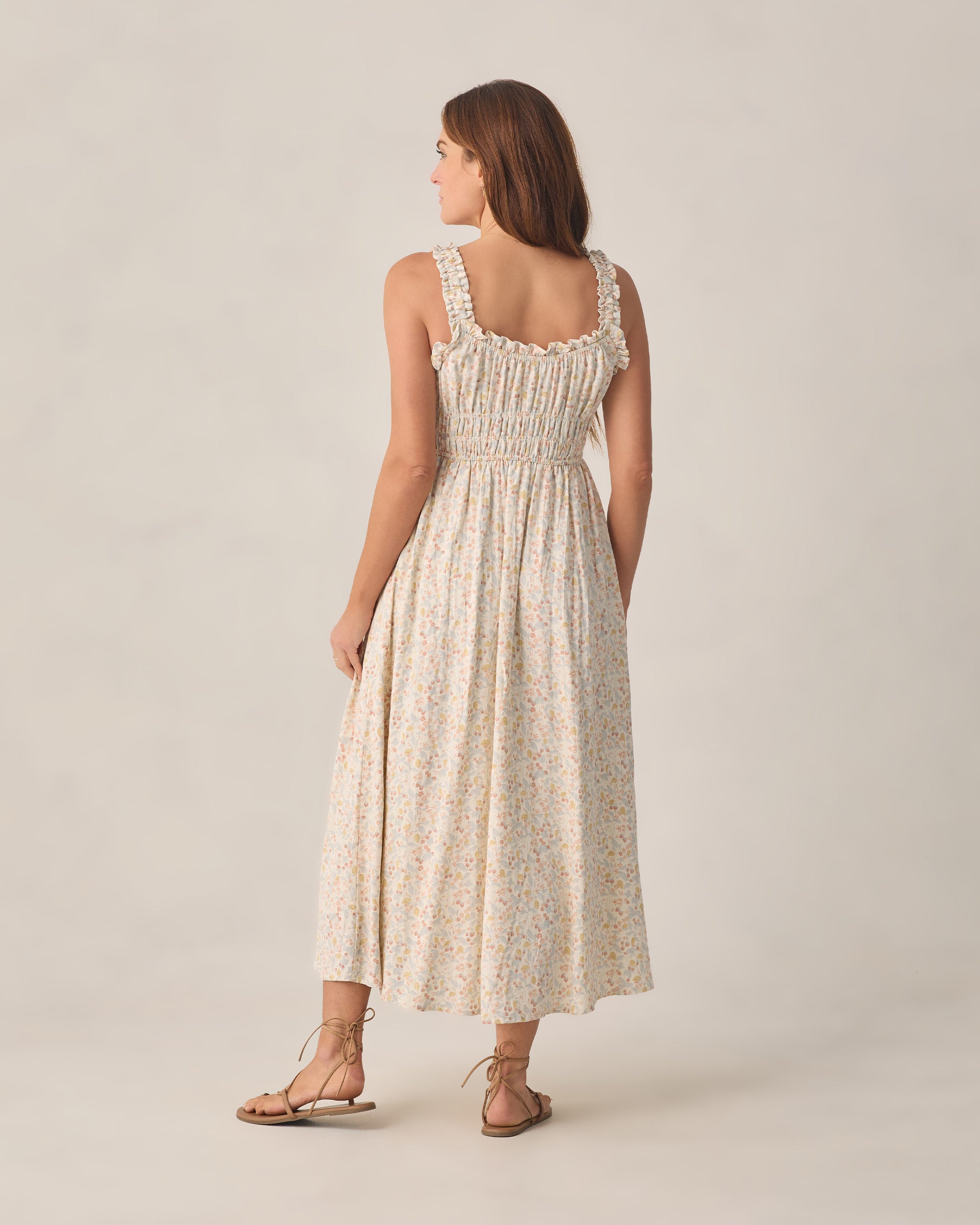 RYLEE + CRU JANE DRESS - SUMMER GARDEN