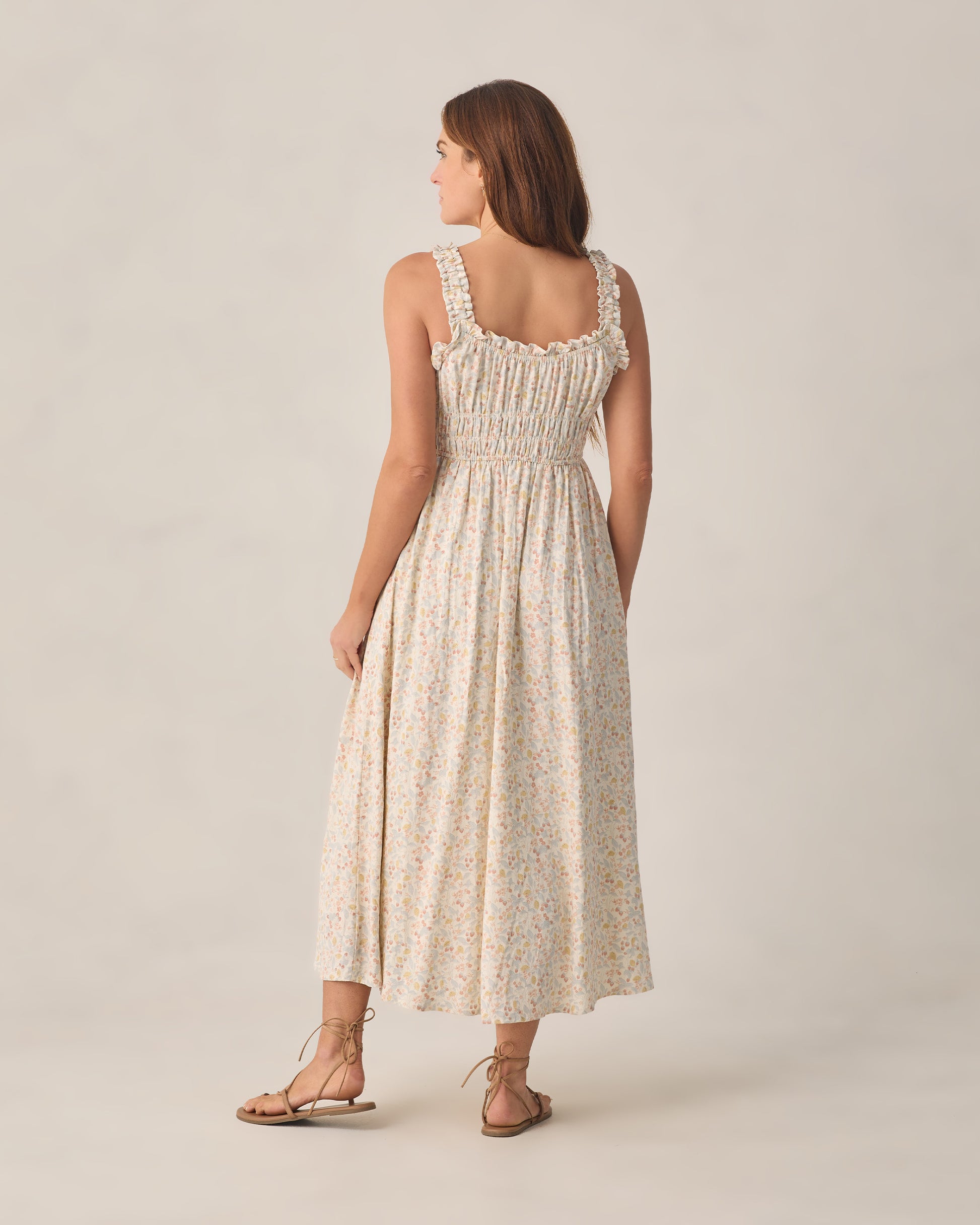 RYLEE + CRU JANE DRESS - SUMMER GARDEN