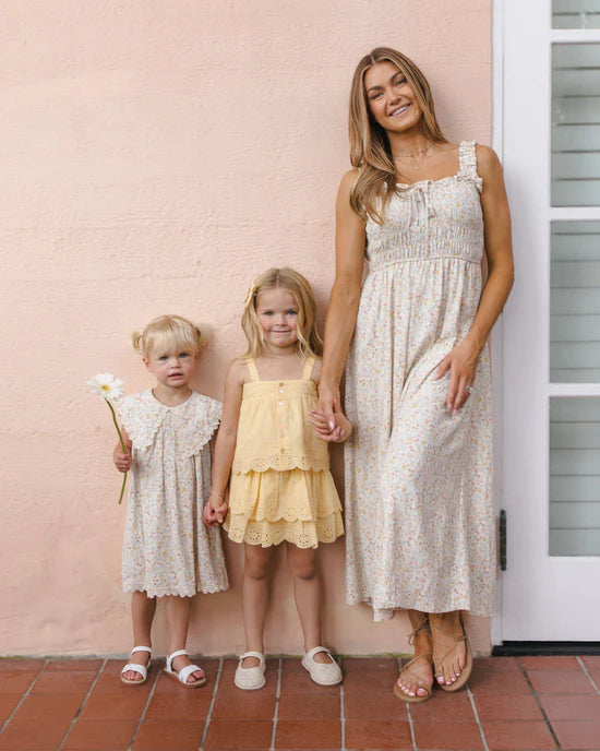 RYLEE + CRU JANE DRESS - SUMMER GARDEN
