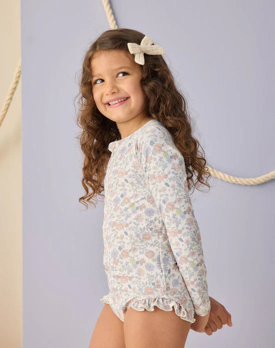 RYLEE + CRU RASHGAURD ONE PIECE - BLOOM