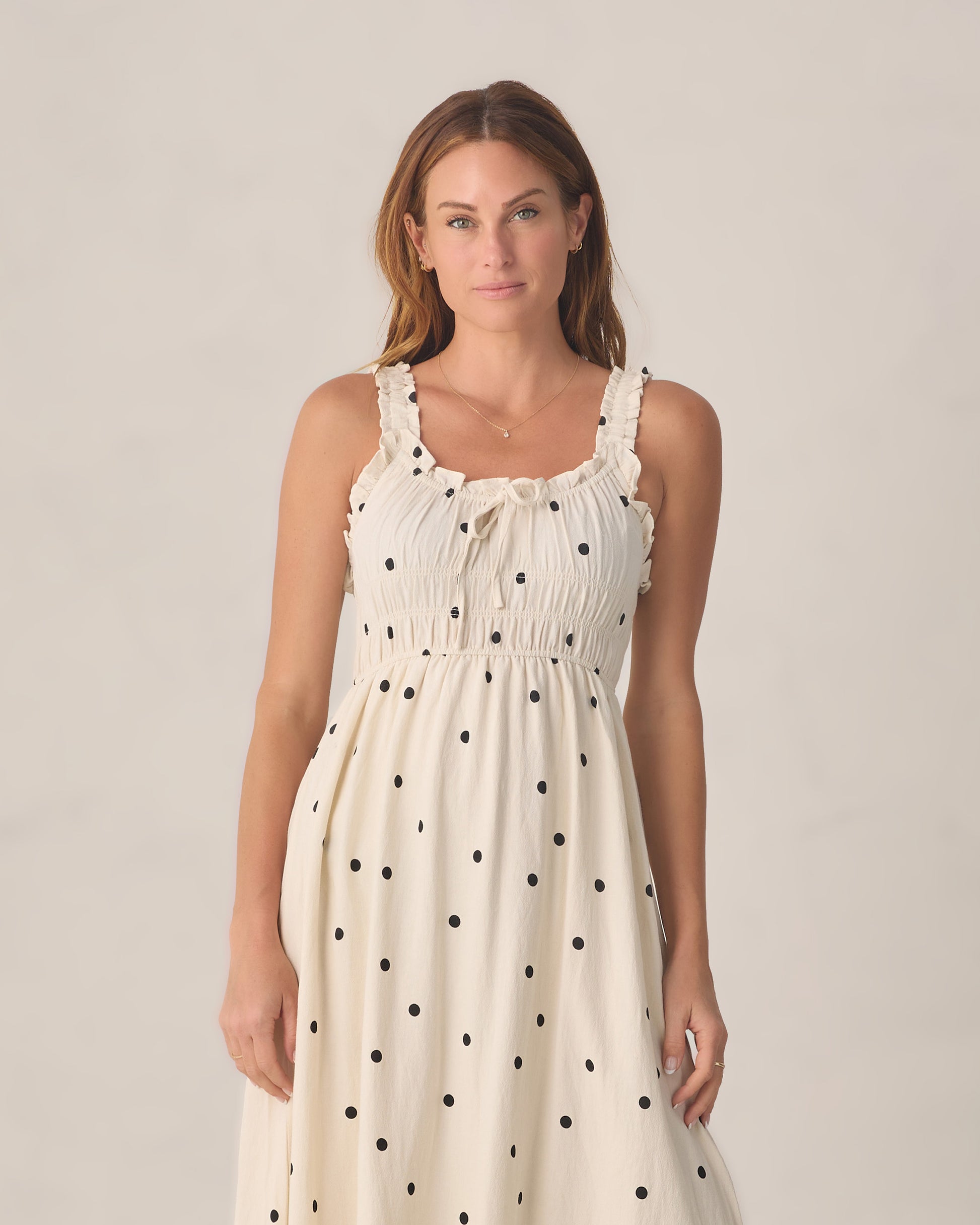 RYLEE + CRU JANE DRESS - POLKA DOT