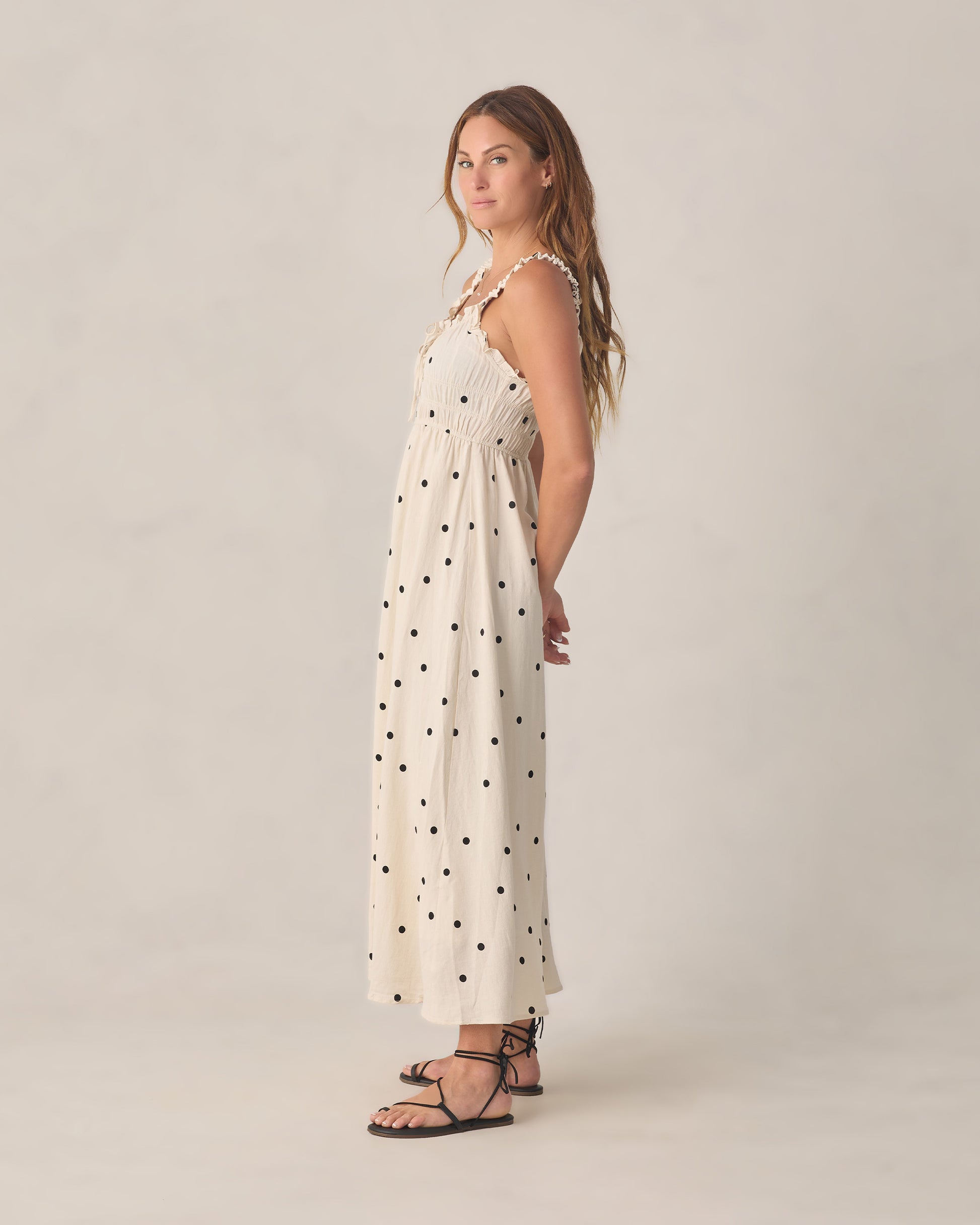 RYLEE + CRU JANE DRESS - POLKA DOT