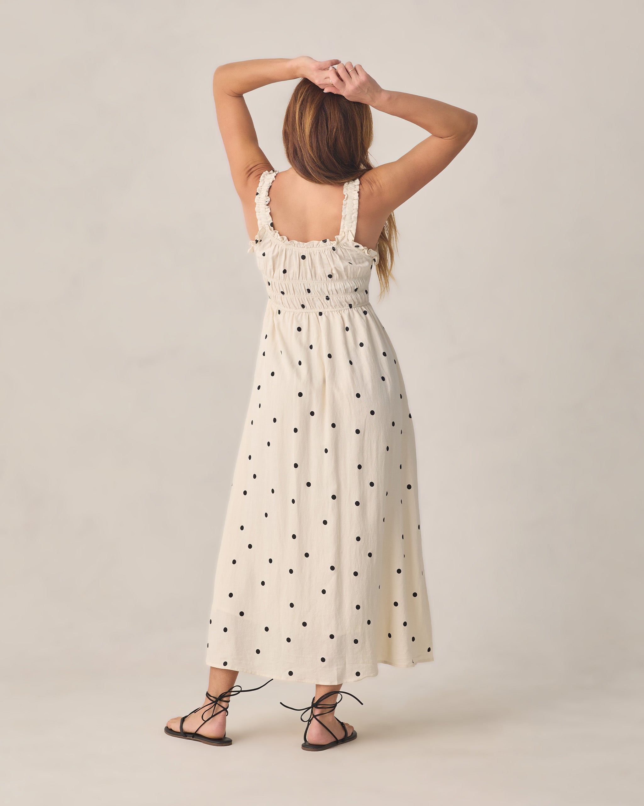 RYLEE + CRU JANE DRESS - POLKA DOT