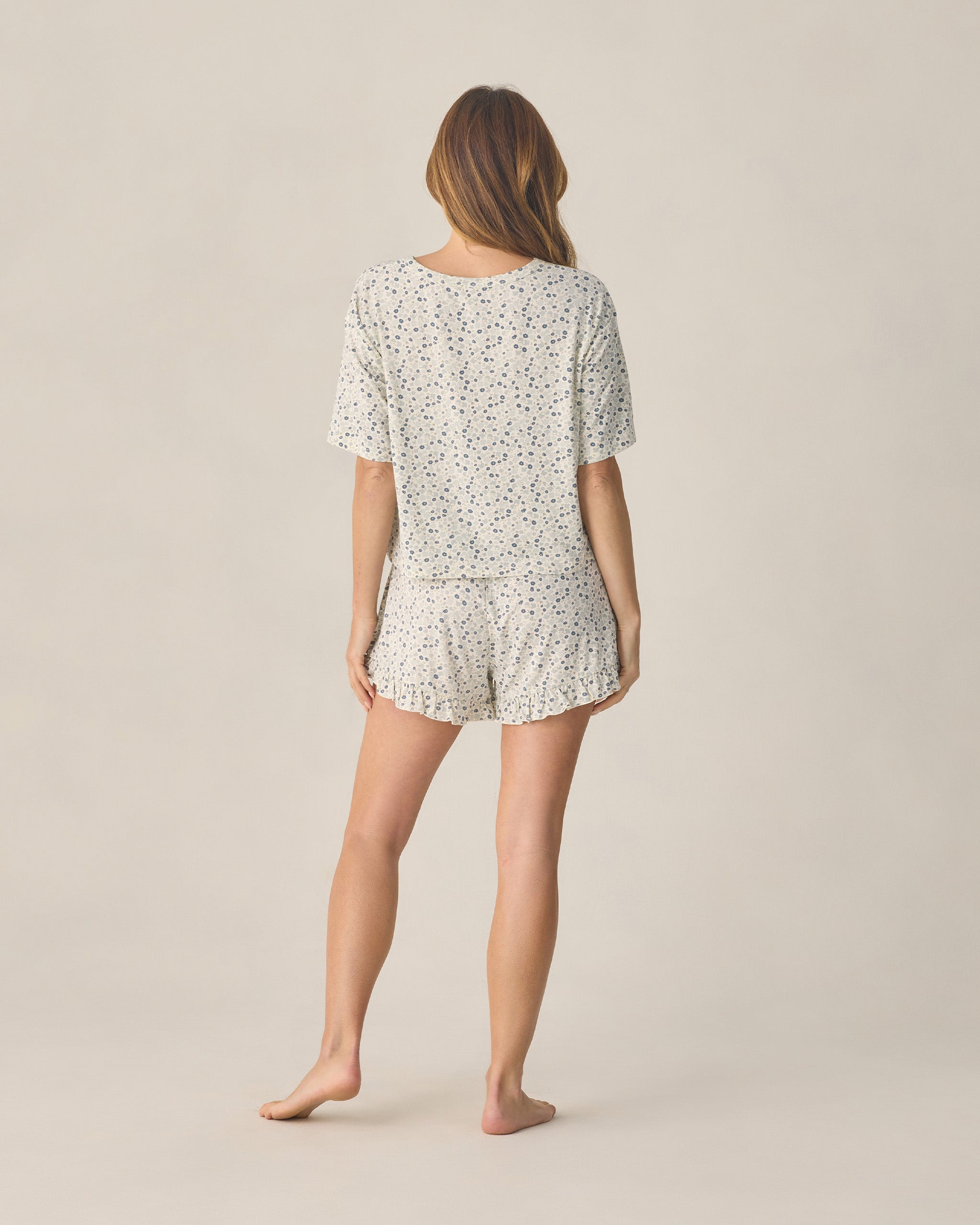 RYLEE + CRU MOSIE SET - BLUE DITSY