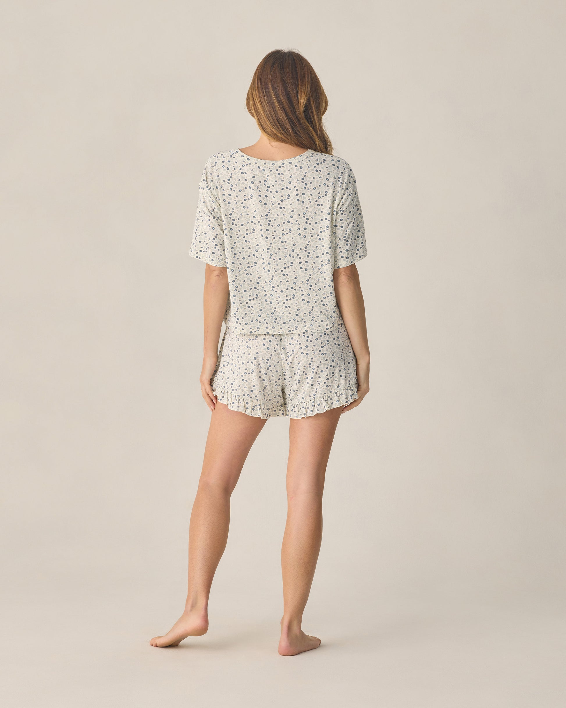 RYLEE + CRU MOSIE SET - BLUE DITSY