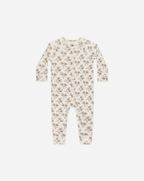 RYLEE + CRU LONG JOHN PJS - HOLIDAY BLOOM