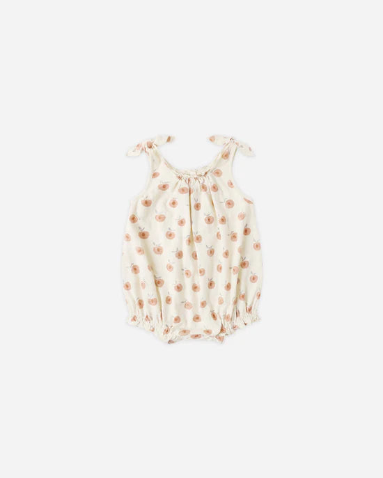 RYLEE + CRU SHOULDER TIE BUBBLE - PEACHES