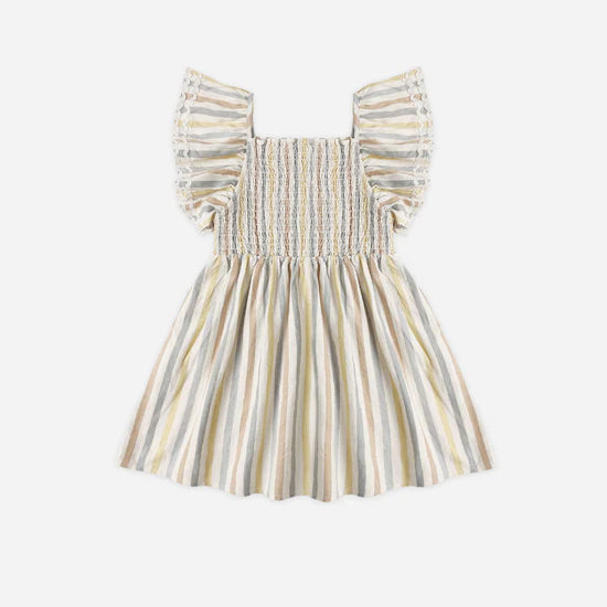 RYLEE + CRU LINDSAY DRESS - VALENCIA STRIPE