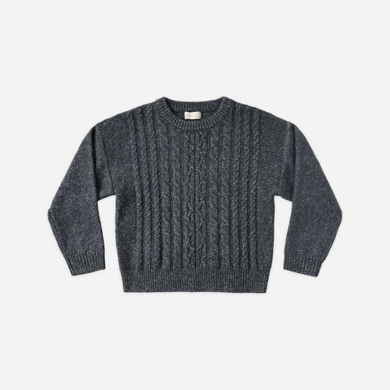 RYLEE + CRU ASPEN SWEATER - MIDNIGHT