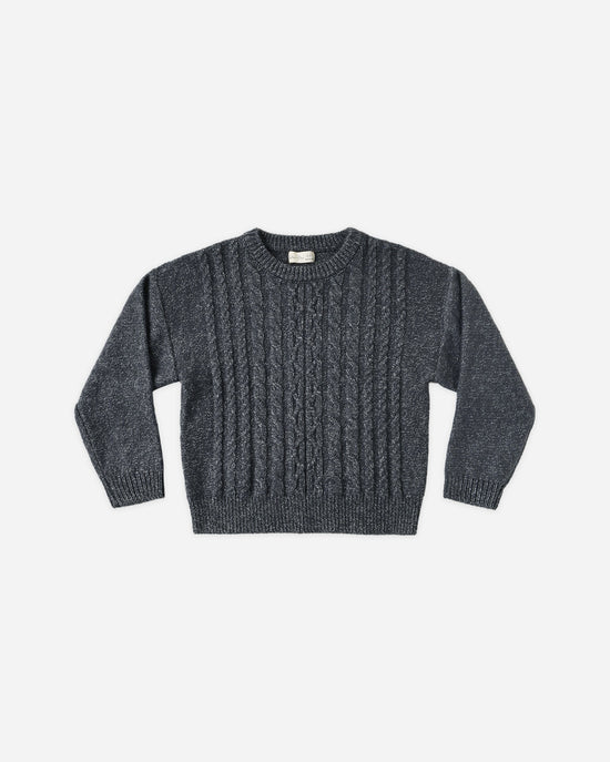 RYLEE + CRU ASPEN SWEATER - MIDNIGHT
