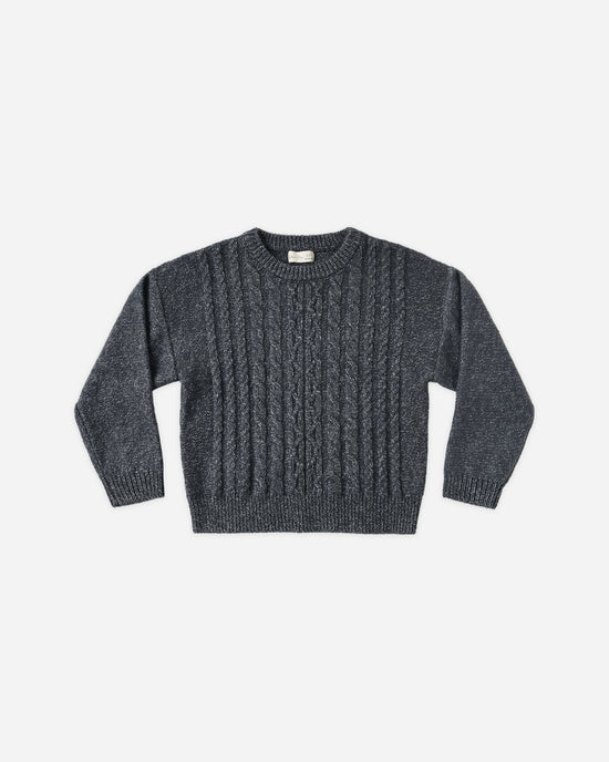 RYLEE + CRU ASPEN SWEATER - MIDNIGHT