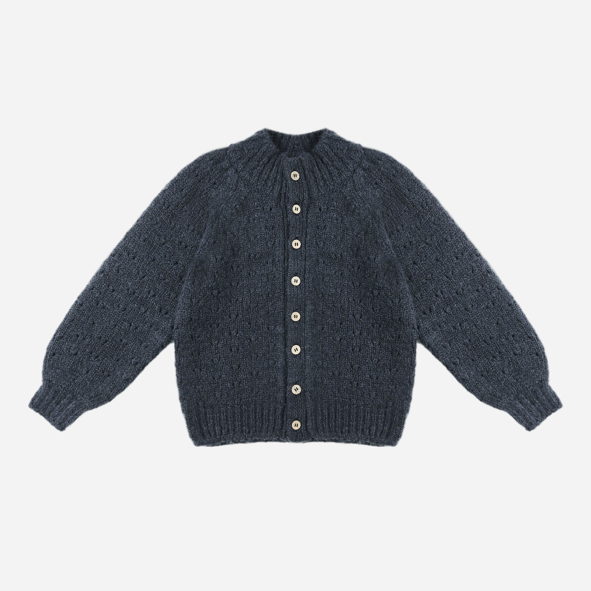 RYLEE + CRU TULIP CARDIGAN - NAVY