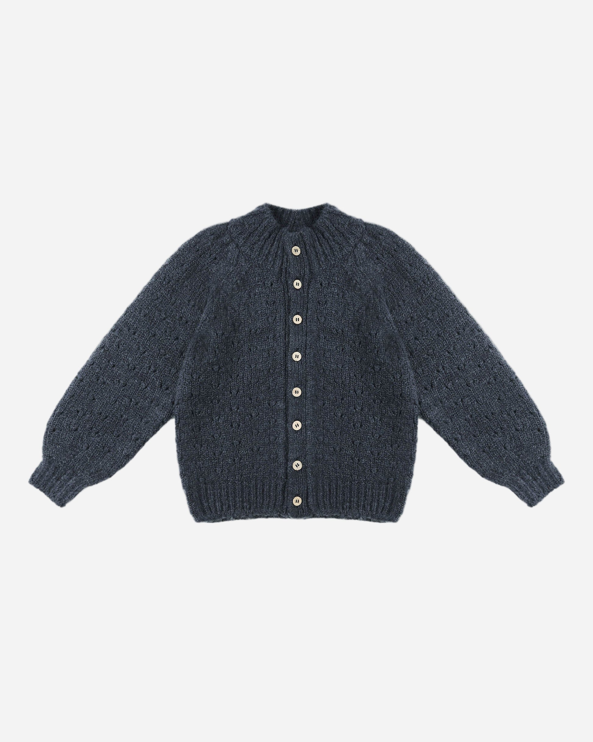 RYLEE + CRU TULIP CARDIGAN - NAVY