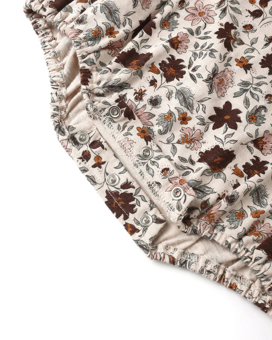 RYLEE + CRU CREWNECK ROMPER - POSY