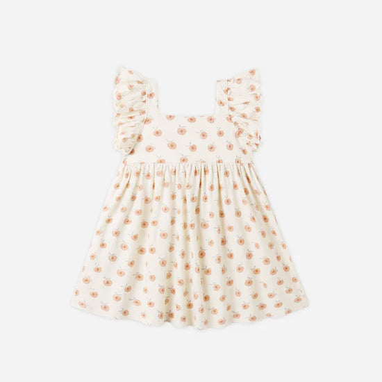 RYLEE + CRU MARIPOSA DRESS - PEACHES
