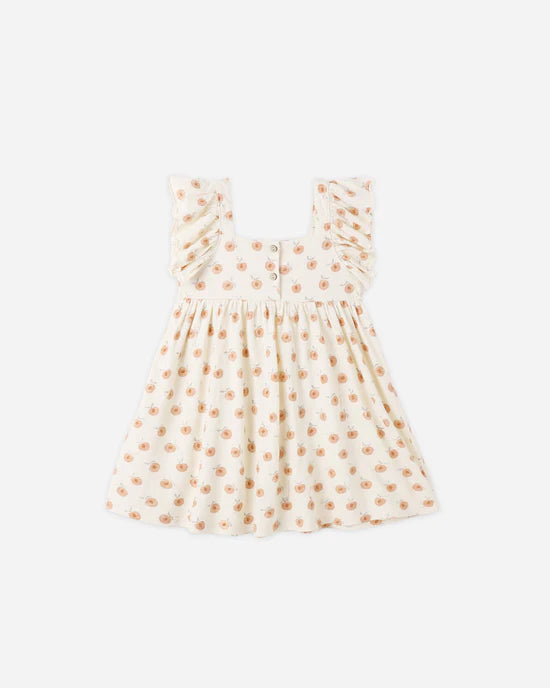 RYLEE + CRU MARIPOSA DRESS - PEACHES