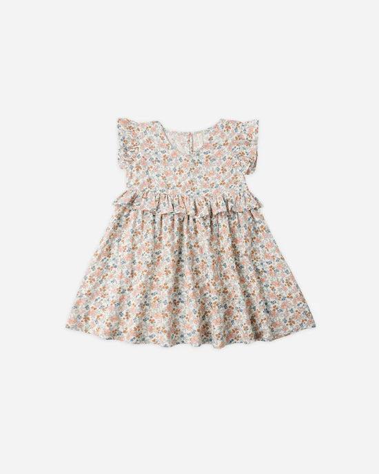 RYLEE + CRU BRIELLE DRESS - FLOWER FIELD